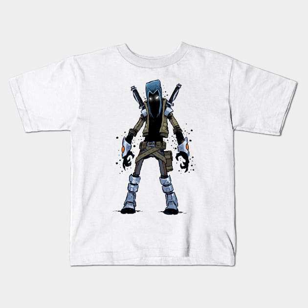 Bounty Hunter - Chant Kids T-Shirt by craigbruyn